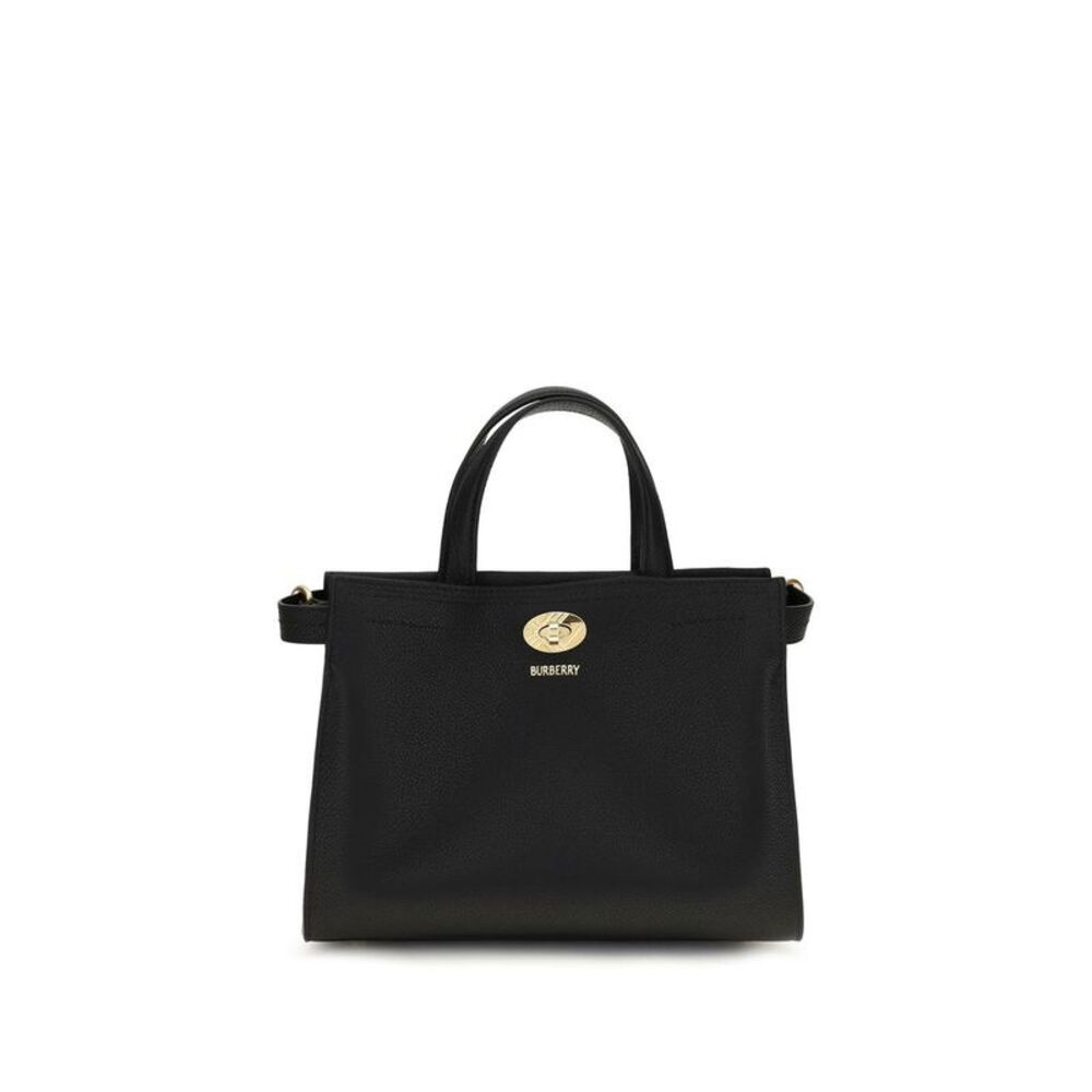 Burberry Black Cotton Women's Handbag